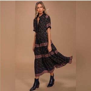 Free People Rare Feelings Maxi Dress sz Medium